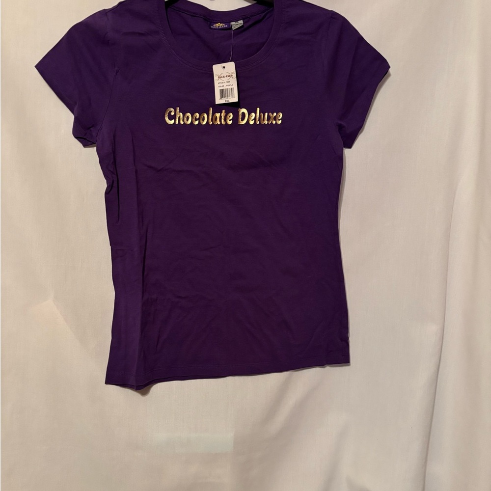 “Chocolate Deluxe” Fitted Woman 2XL T-Shirt